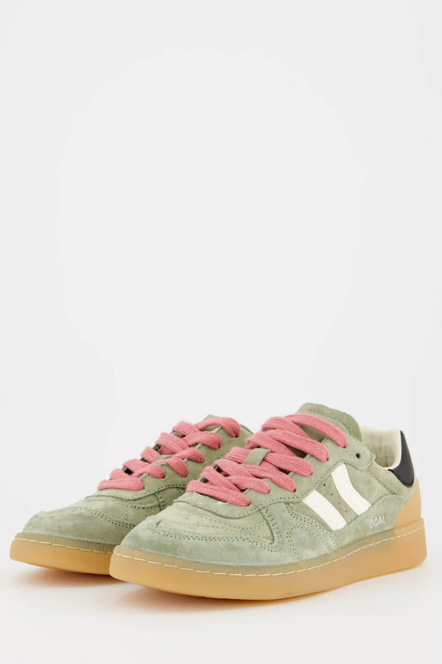 Orla Antwerp Goal Green Khaki Sneakers