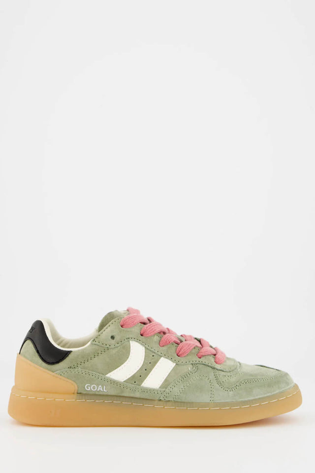 Orla Antwerp Goal Green Khaki Sneakers