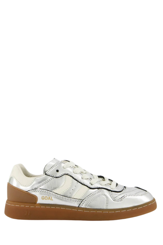 orla antwerp Goal Silver Mirror Sneakers