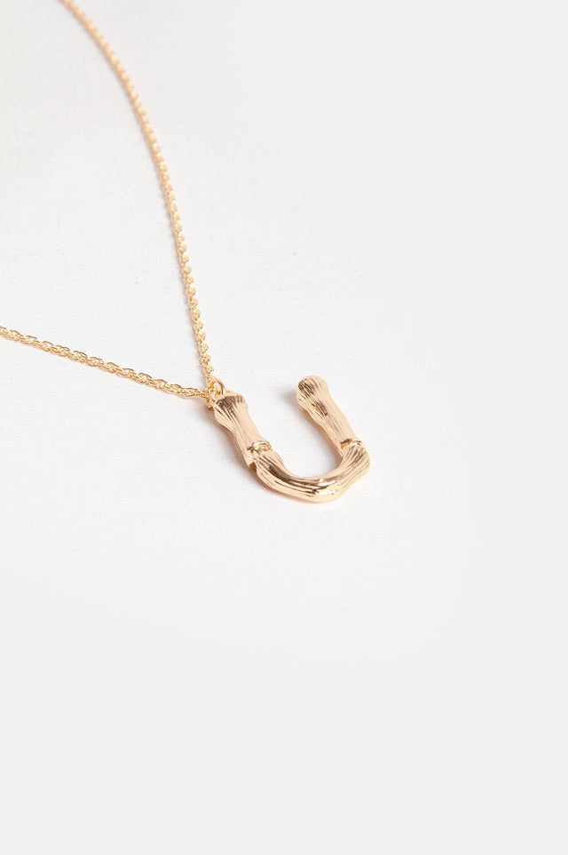 orla antwerp Initiaal Halsketting U