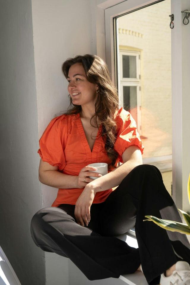 Orla Antwerp Irina Poplin Blouse