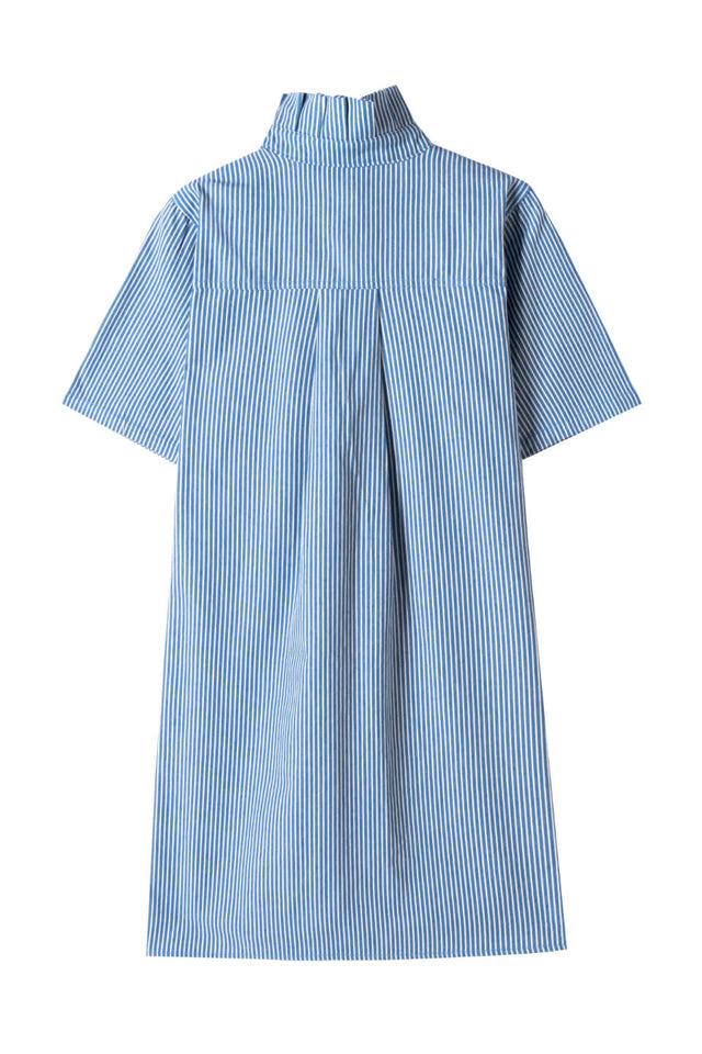 Orla Antwerp Jackie Gestreepte Denim Jeans Jurk