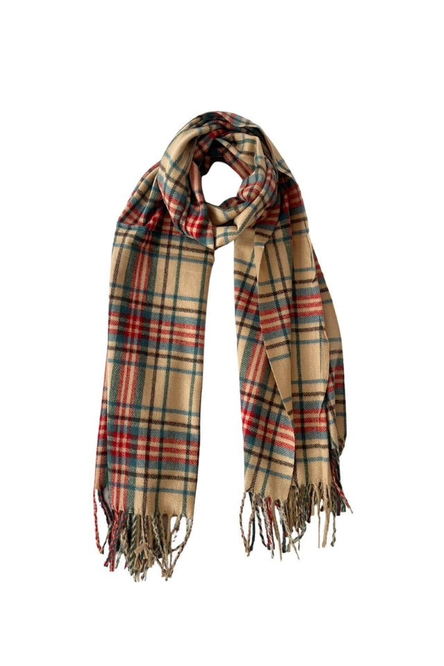 Orla Antwerp Jade Geruite Sjaal