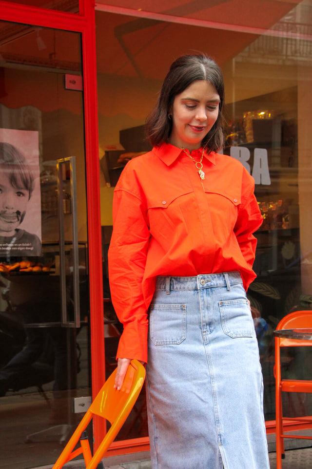 Orla Antwerp Jeanne Denim Jeans Rok