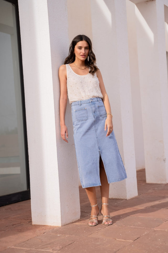 Orla Antwerp Jeanne Denim Jeans Rok