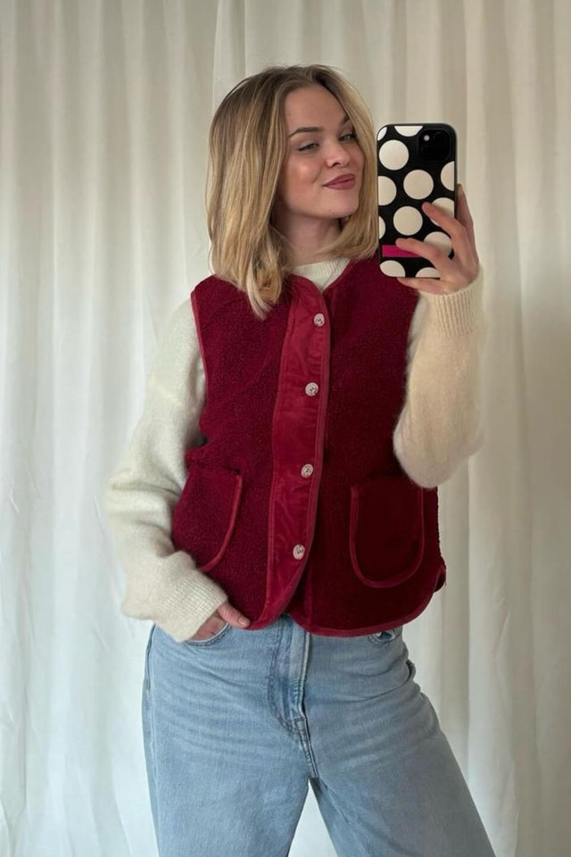 orla antwerp Jenni Mouwloos Teddy Vest