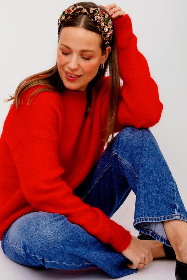 Orla Antwerp Jewel Luipaard Haarband