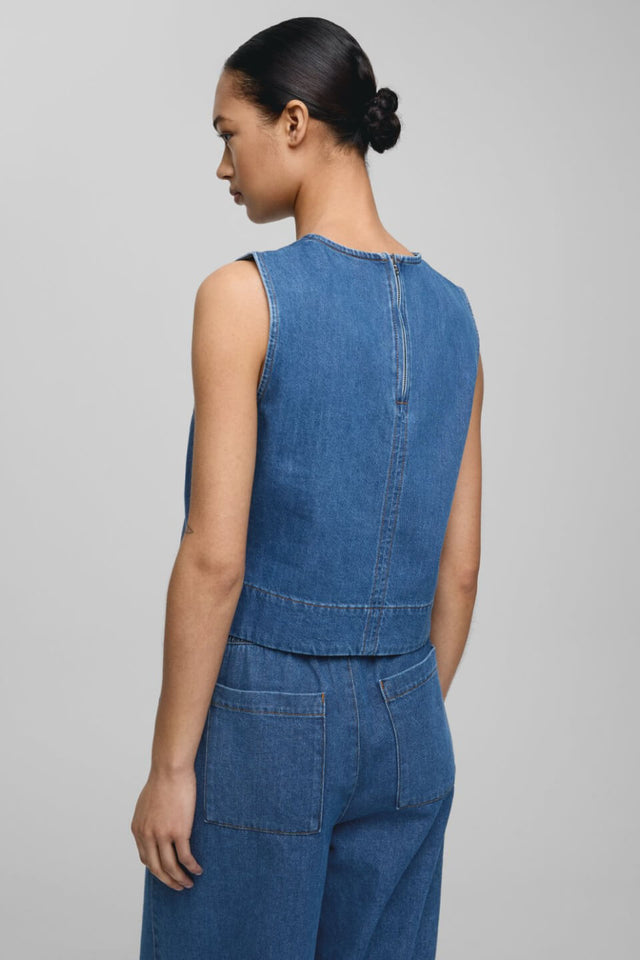 Orla Antwerp Jolene Elena Denim Jeans Top