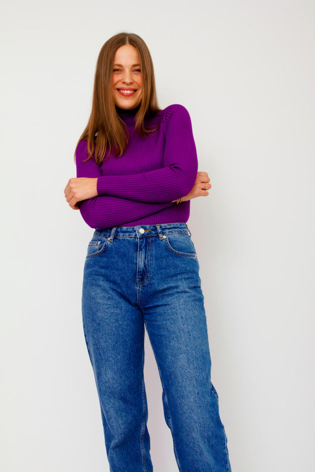 orla antwerp Jolie Rolkraag Rib Sweater