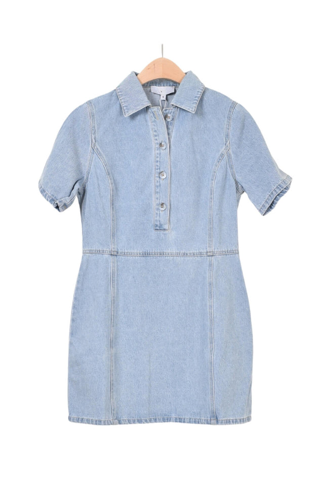 orla antwerp Joye Denim Jeans Polo Jurk