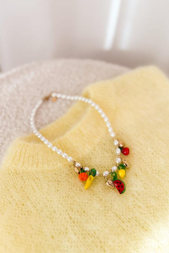 Orla Antwerp Keira Parel Bedel Halsketting