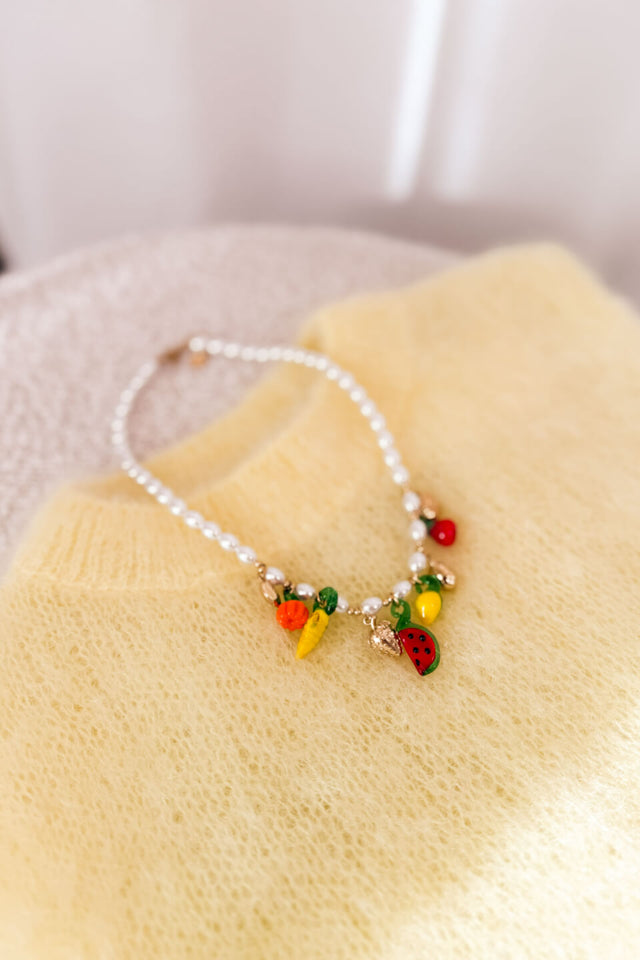 Orla Antwerp Keira Parel Bedel Halsketting