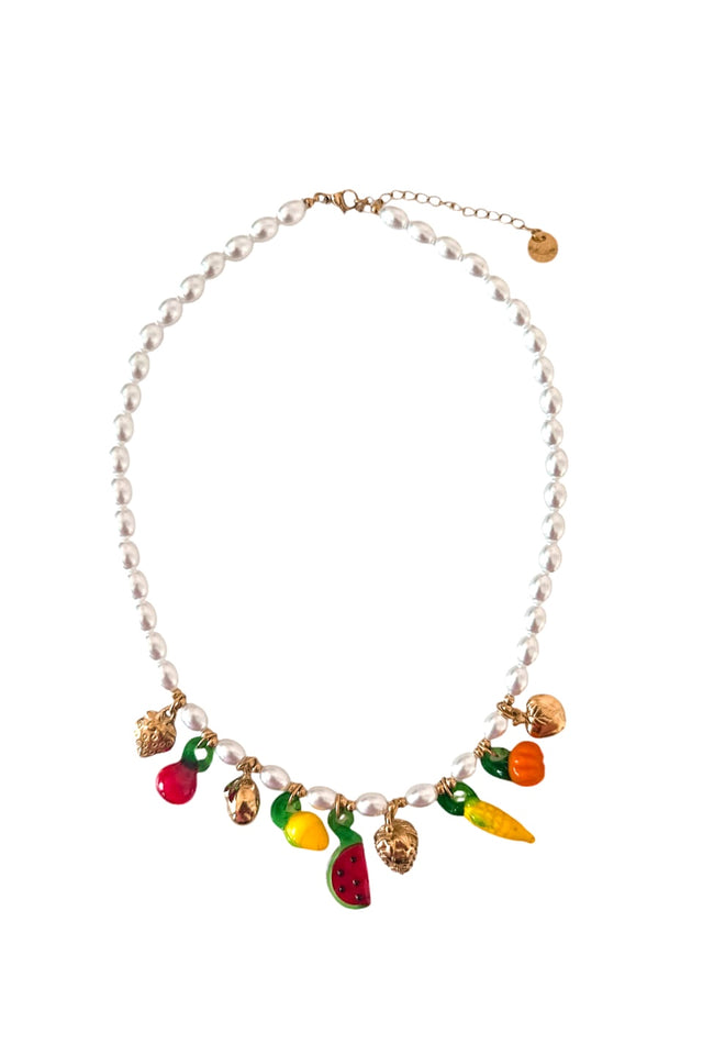 orla antwerp Keira Parel Bedel Halsketting