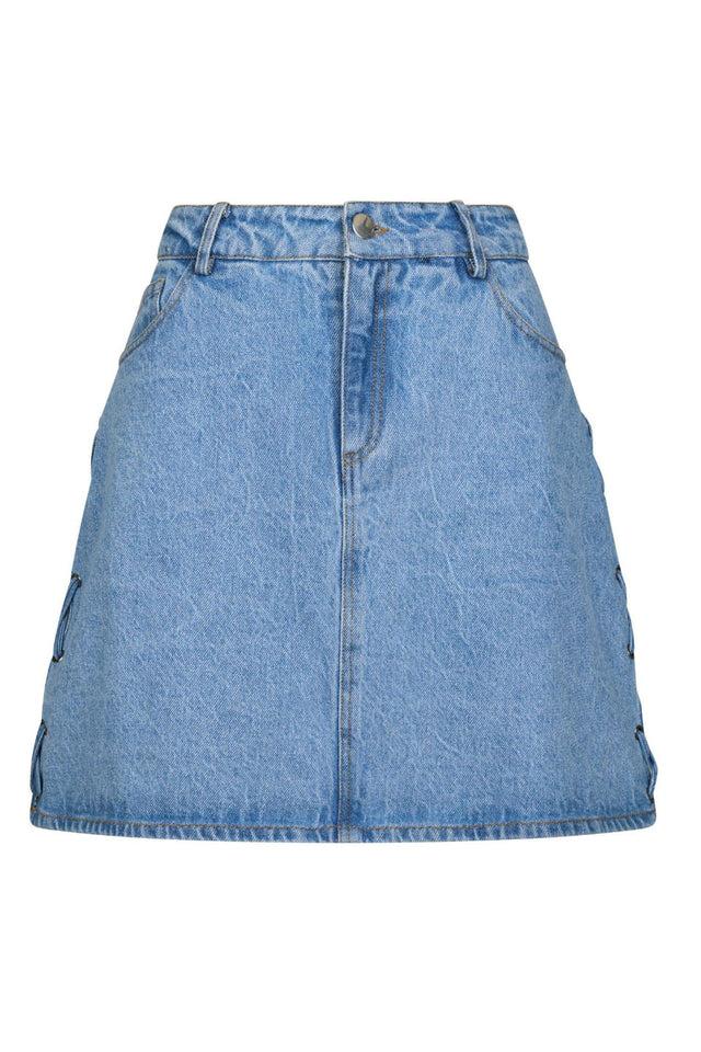 orla antwerp Kessia Denim Jeans Gevlochten Rok