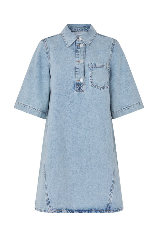 orla antwerp Khala Denim Jeans Hemd Jurk