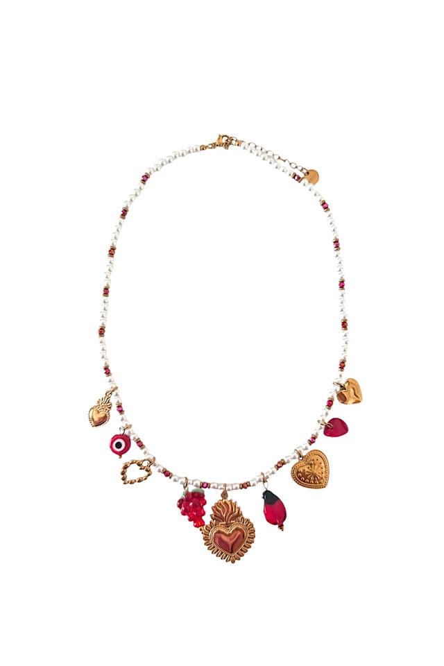 orla antwerp Kikki Parel Bedel Halsketting