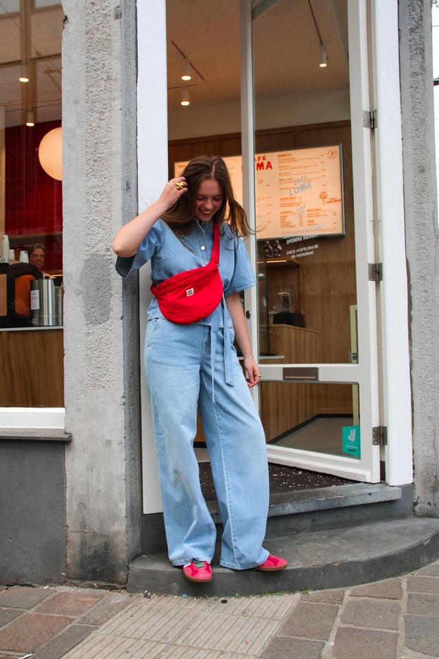 Orla Antwerp Kizuna Red Pepper Sneakers