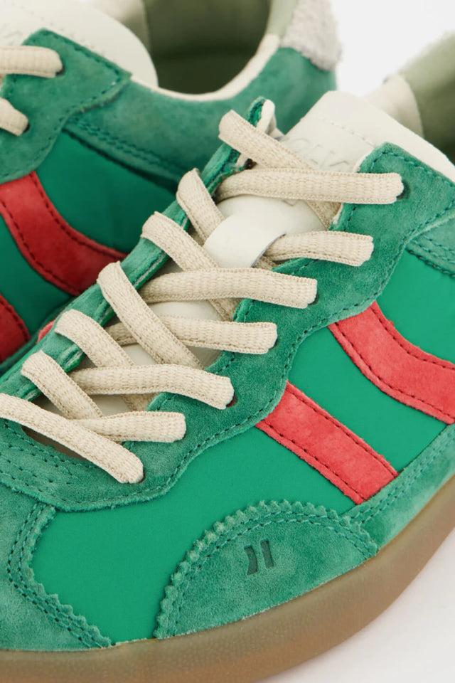 Orla Antwerp Kizuna Washed Green Sneakers