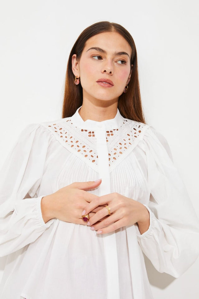 Orla Antwerp Lanna Broderie Blouse