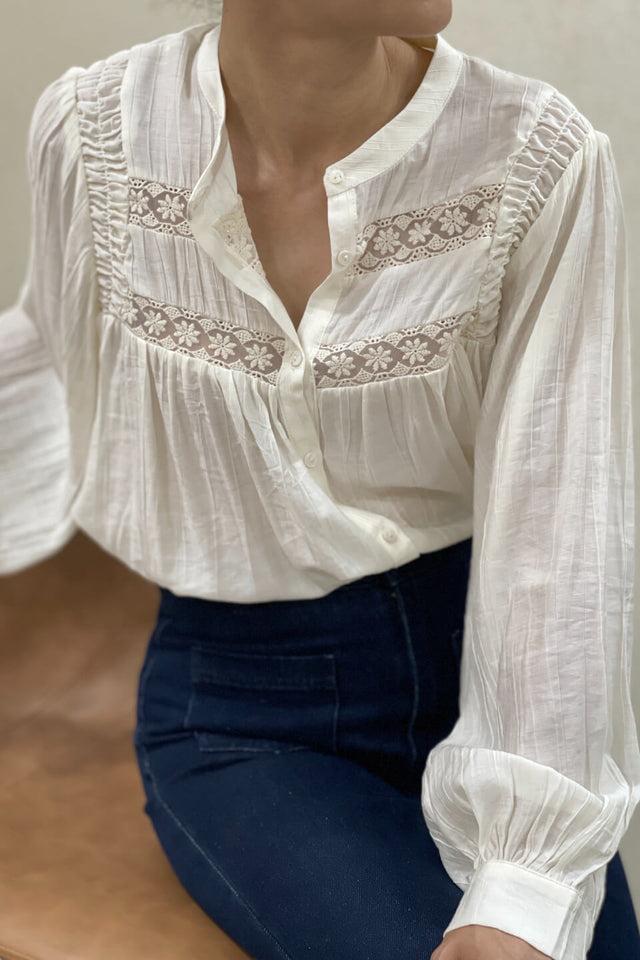 Orla Antwerp Lauranne Broderie Blouse