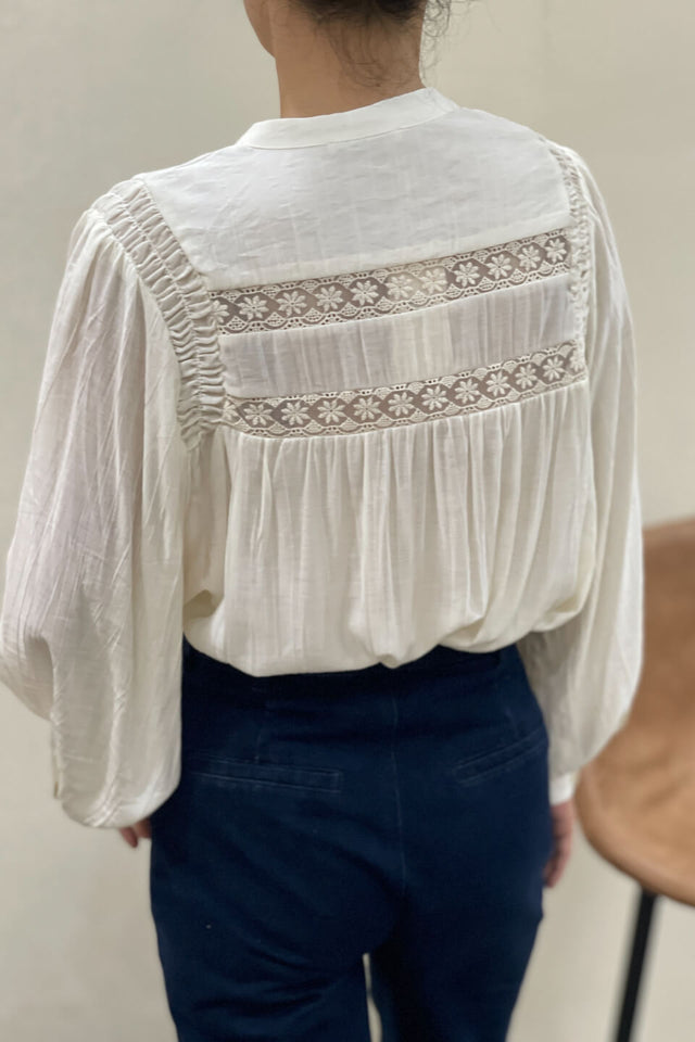 Orla Antwerp Lauranne Broderie Blouse