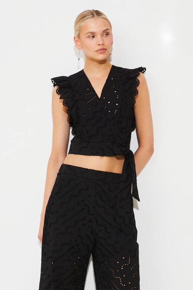 Orla Antwerp Lila Broderie Blouse