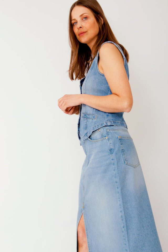 Orla Antwerp Lopa Denim Jeans Rok