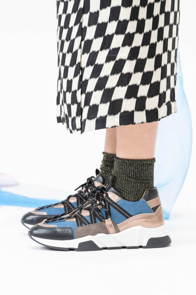 Orla Antwerp Los Angeles Denim Sneakers