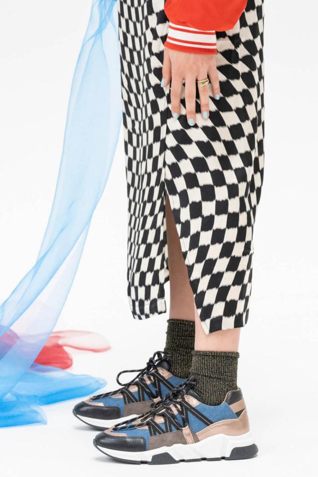 Orla Antwerp Los Angeles Denim Sneakers