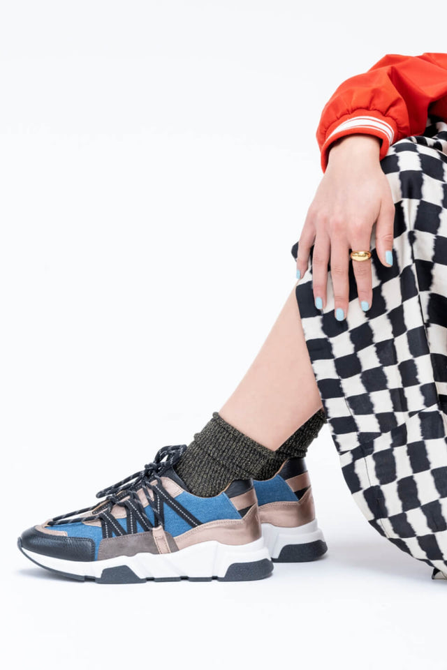 orla antwerp Los Angeles Denim Sneakers