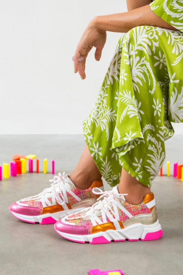 Orla Antwerp Los Angeles Tweed Sneakers