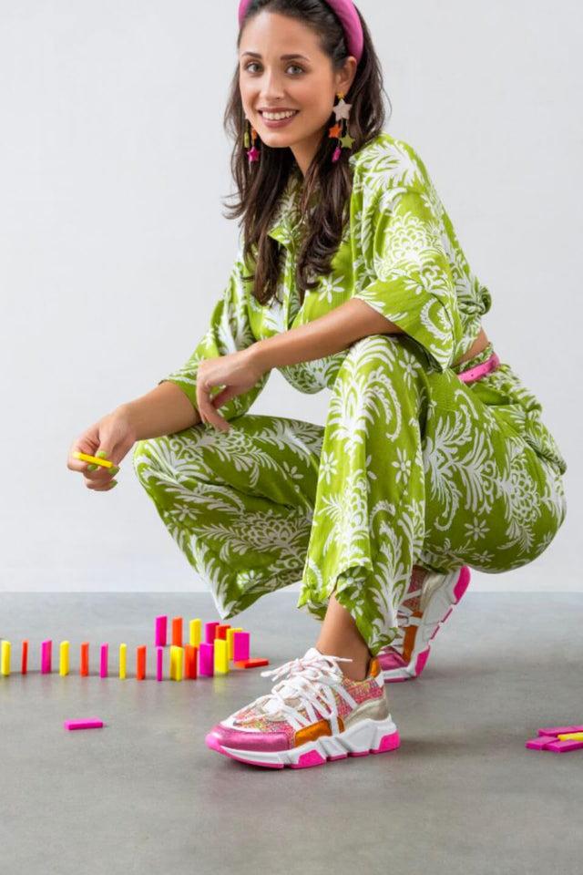 Orla Antwerp Los Angeles Tweed Sneakers