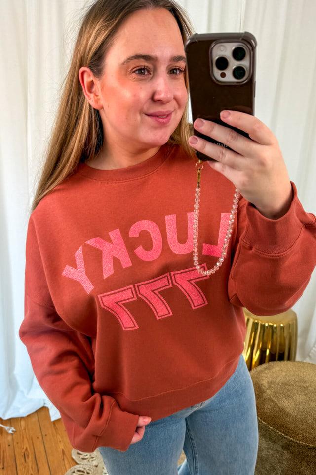 Orla Antwerp Lucky 777 Glitter Sweater