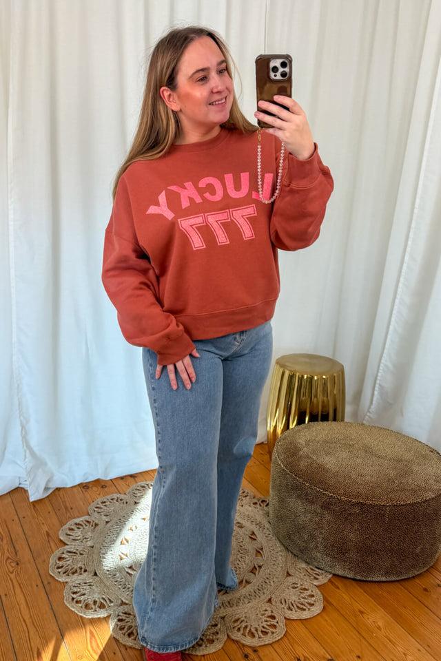 Orla Antwerp Lucky 777 Glitter Sweater