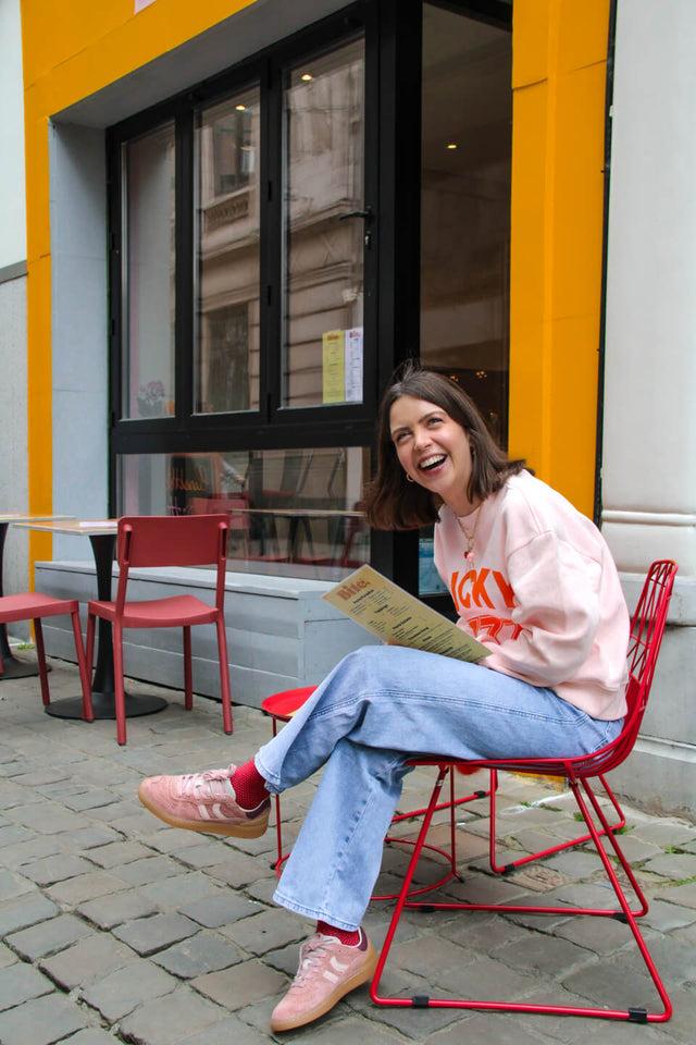 Orla Antwerp Lucky 777 Velvet Sweater