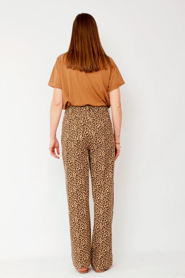 Orla Antwerp Luipaard Denim Jeans Broek