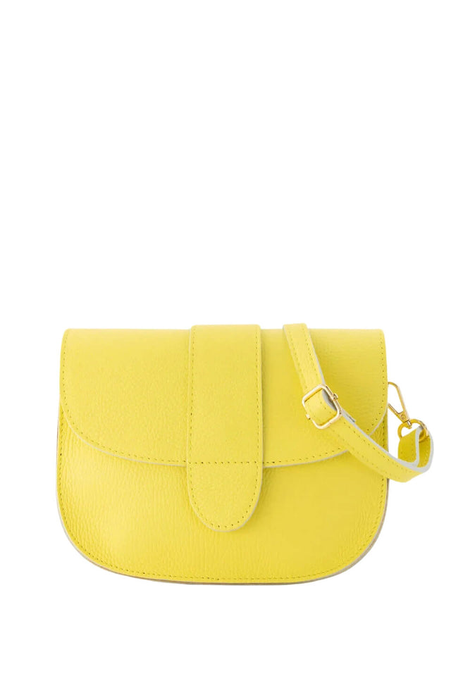 orla antwerp Maan Leren Schoudertas