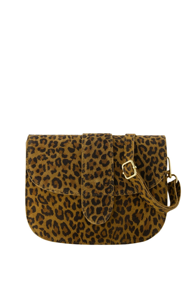 orla antwerp Maan Suede Schoudertas