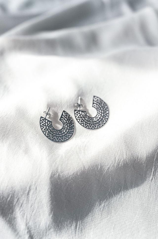 orla antwerp Mandala Aztec Oorbellen