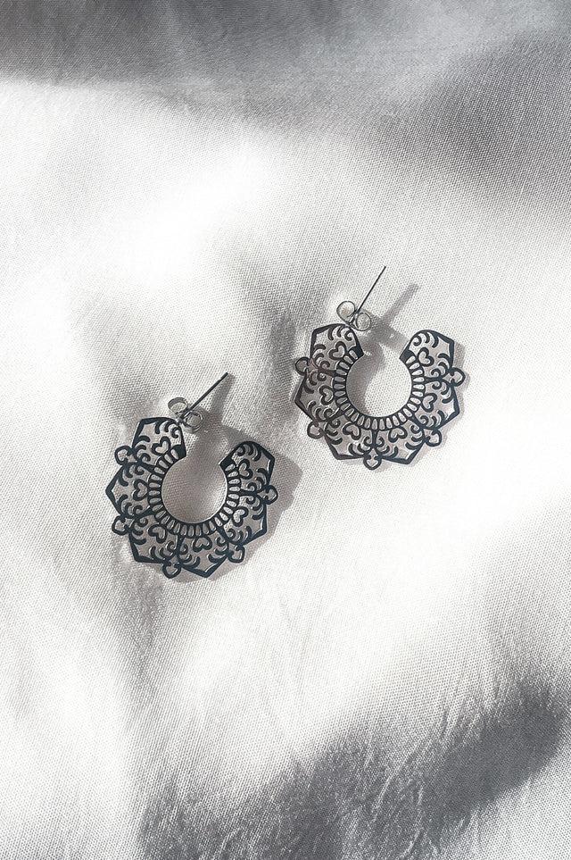 Orla Antwerp Mandala Hearts Oorbellen