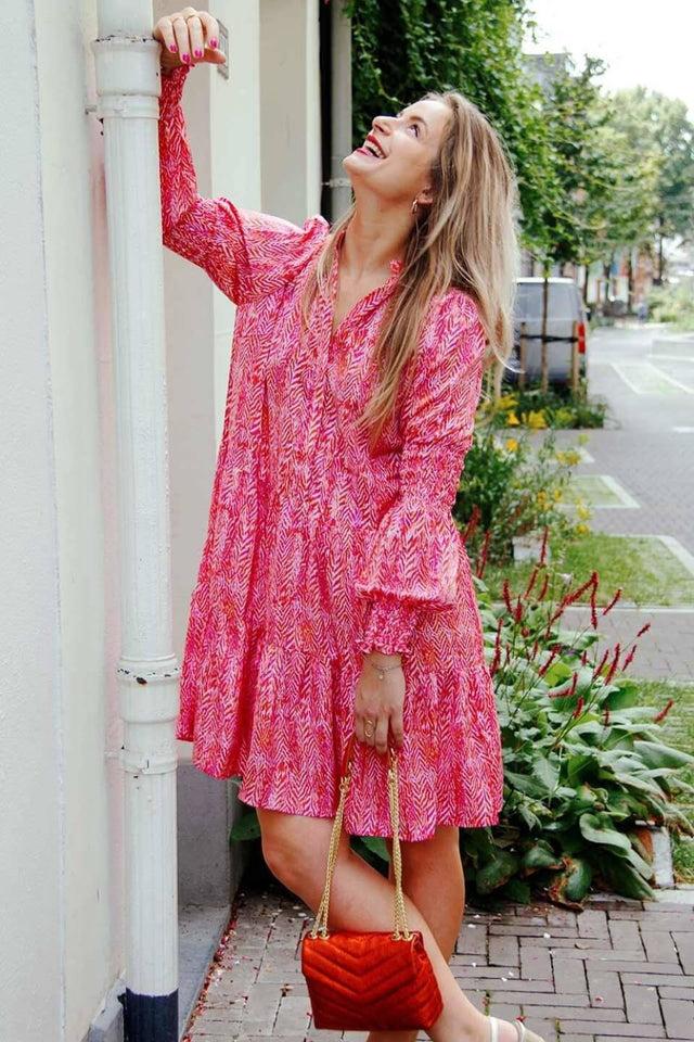 Orla Antwerp Manga Ditsy Glow Jurk