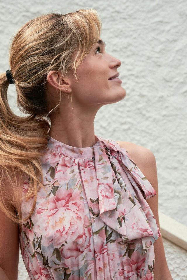 Orla Antwerp Marli Flower Chiffon Jurk