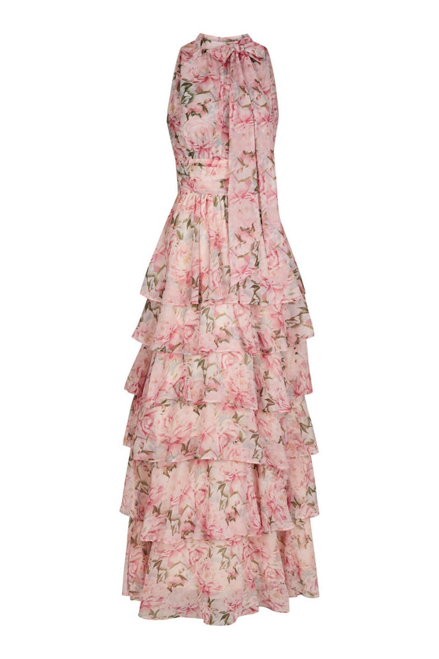 orla antwerp Marli Flower Chiffon Jurk