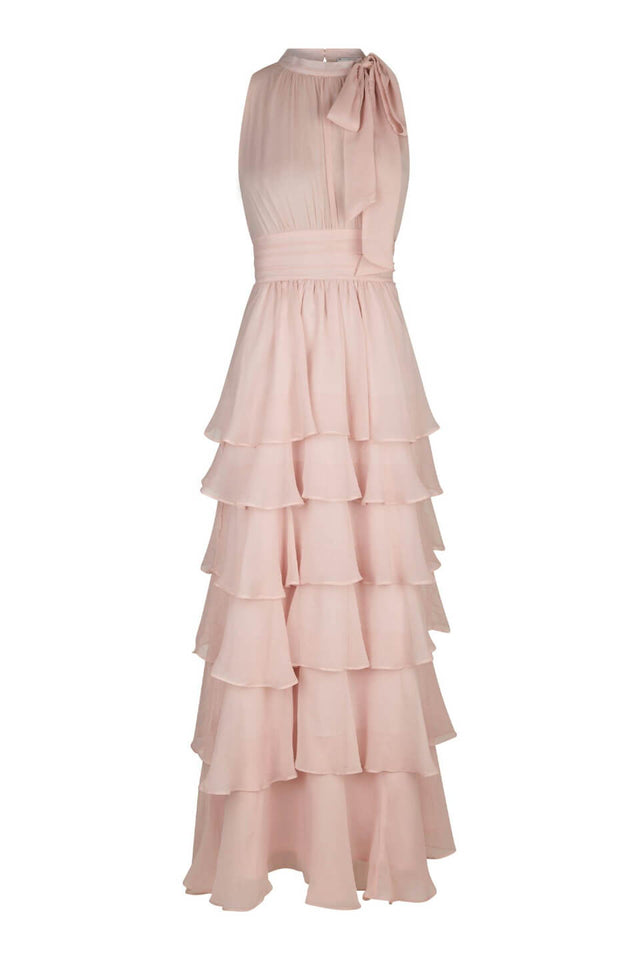 Orla Antwerp Marli Solid Chiffon Jurk