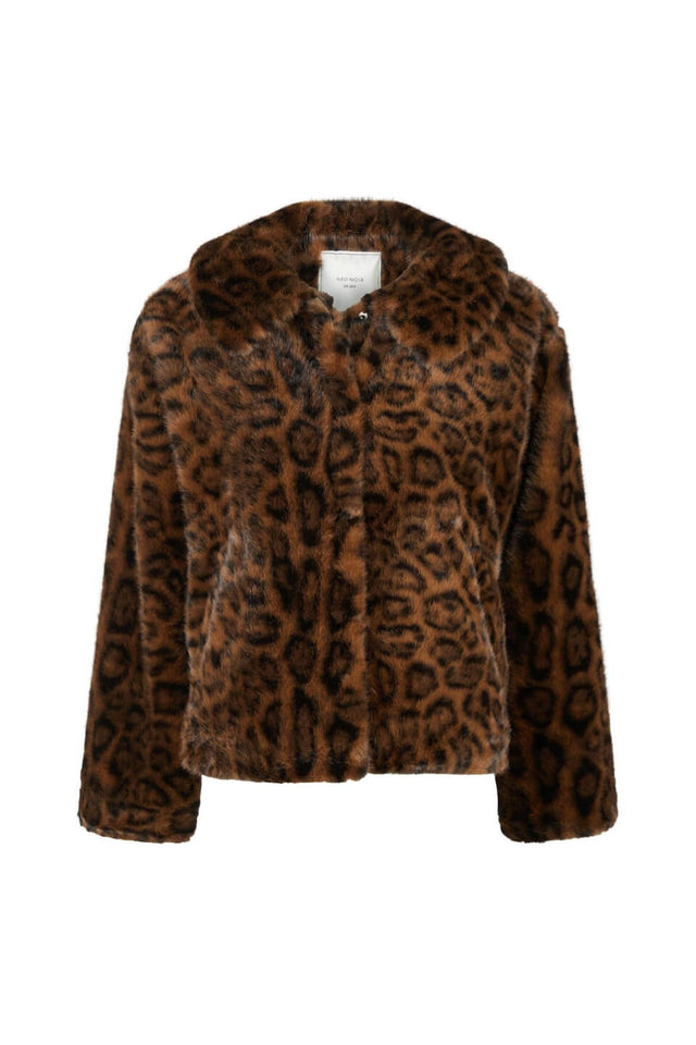orla antwerp Melodie Leo Faux Fur Jacket