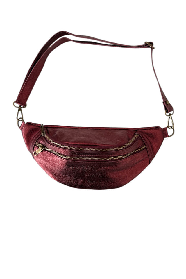 orla antwerp Metallic Leren Heuptas