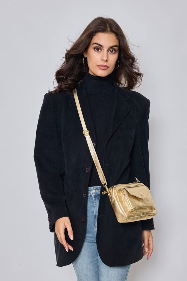 orla antwerp Metallic Pocket Schoudertas