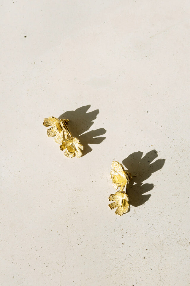 Orla Antwerp Orchidee Oorbellen