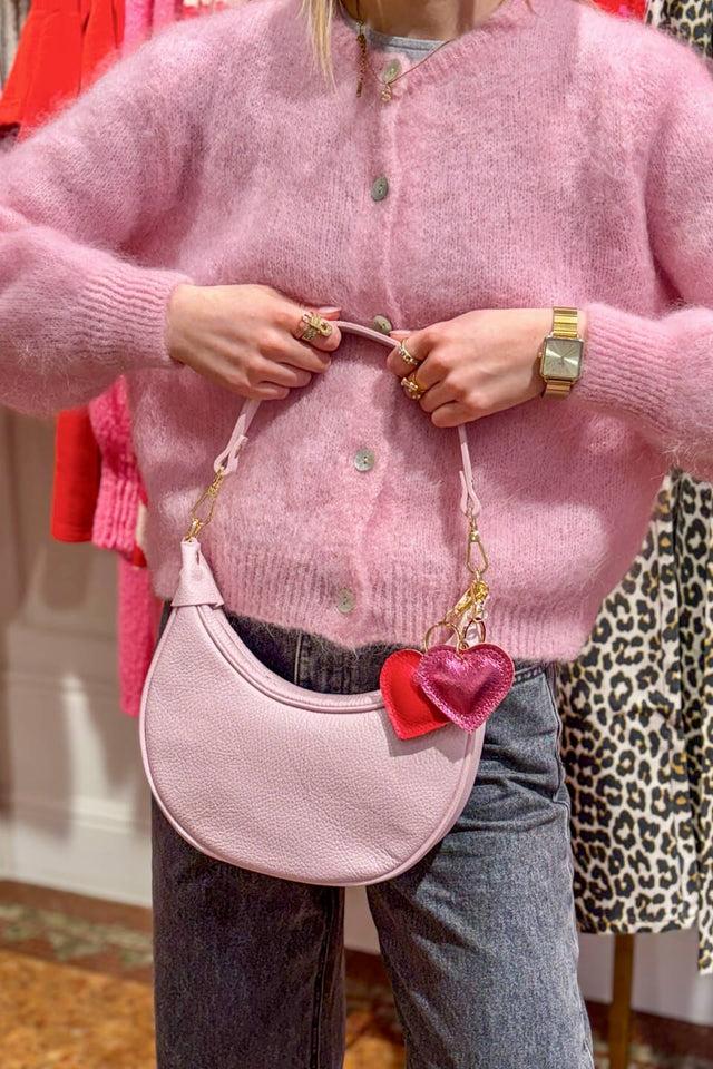 Orla Antwerp Pipsa Hart Sleutelhanger Leer Rood