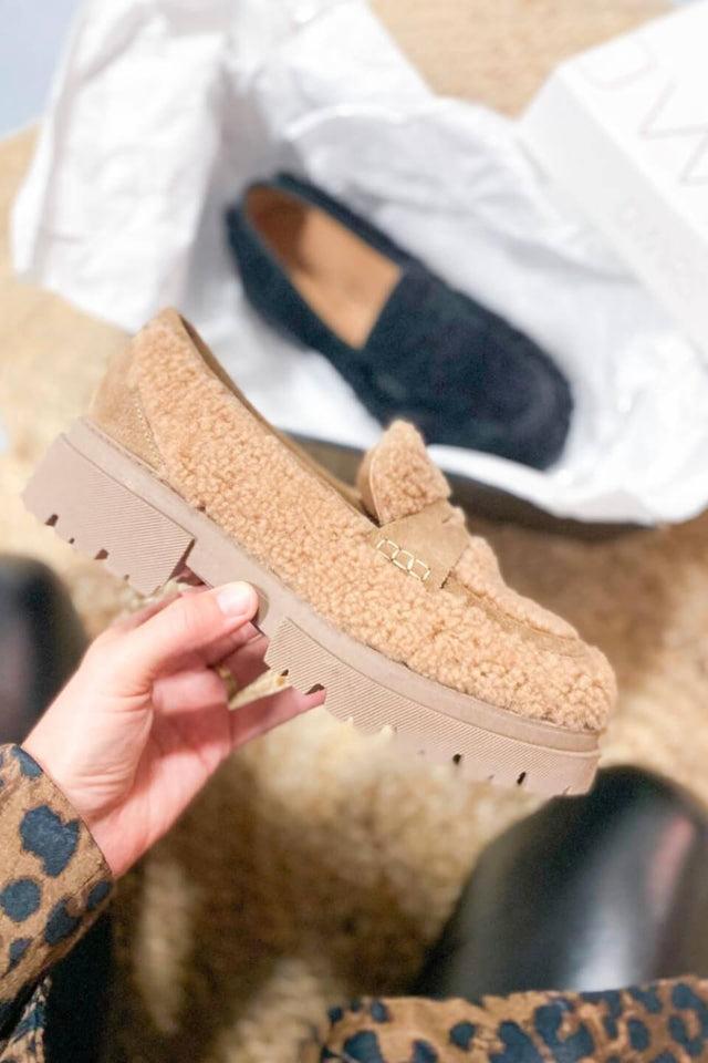 Orla Antwerp Ribe Teddy Loafers